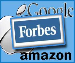 Forbes, рейтинг, Amazon, Apple, Google, инновации